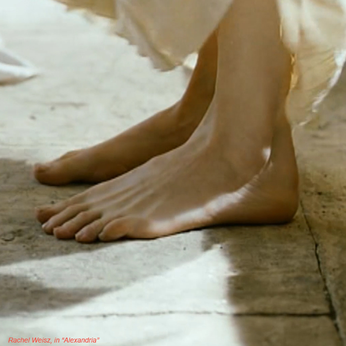 Rachel Weiszs Feet 