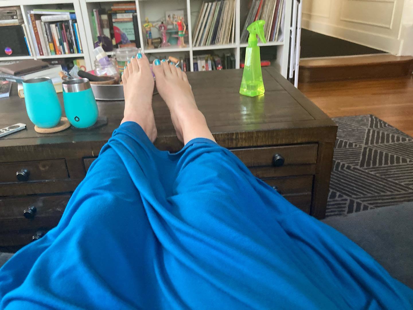 Feet of Sara Kay Godot