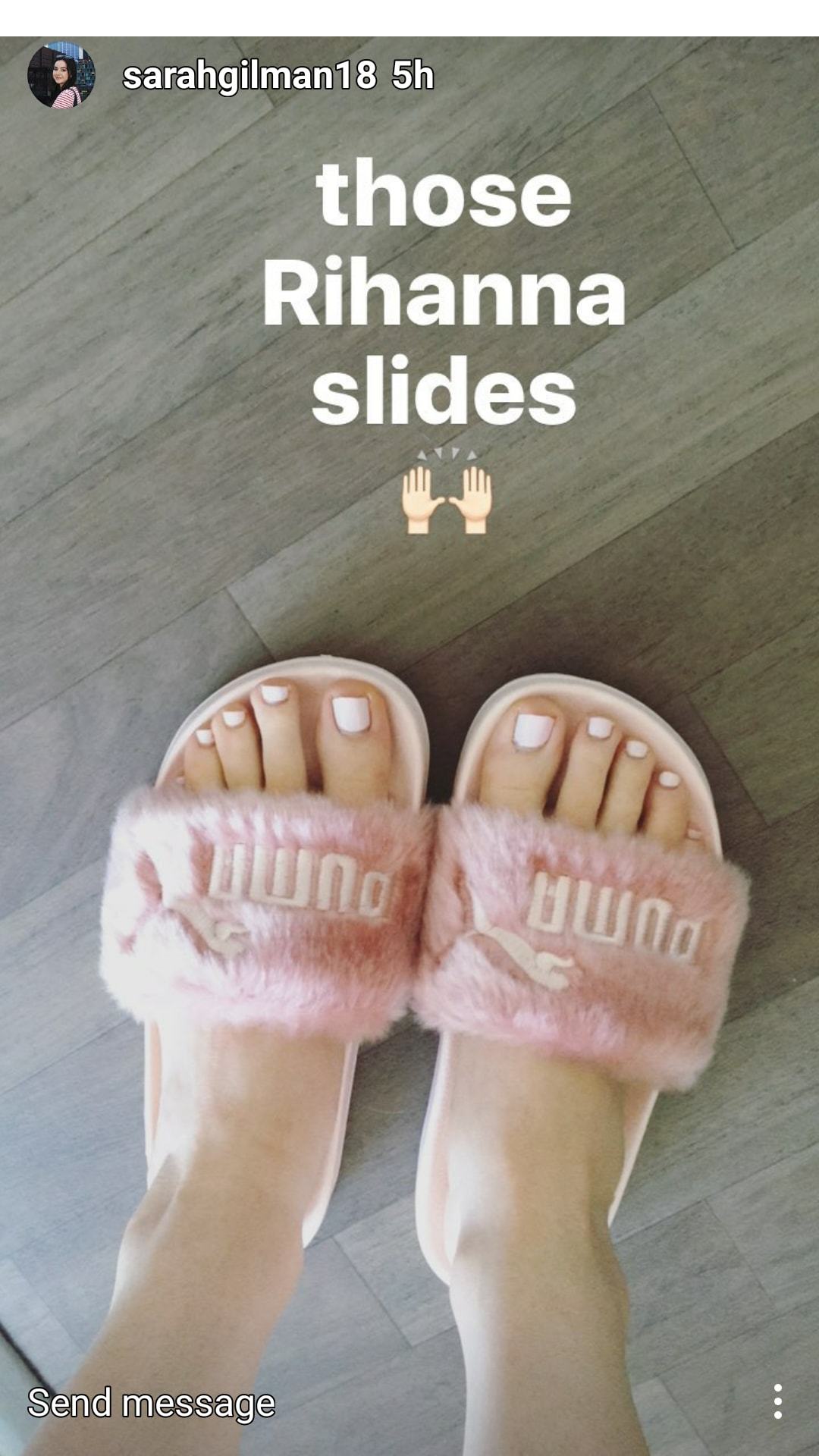 Sarah gilman feet