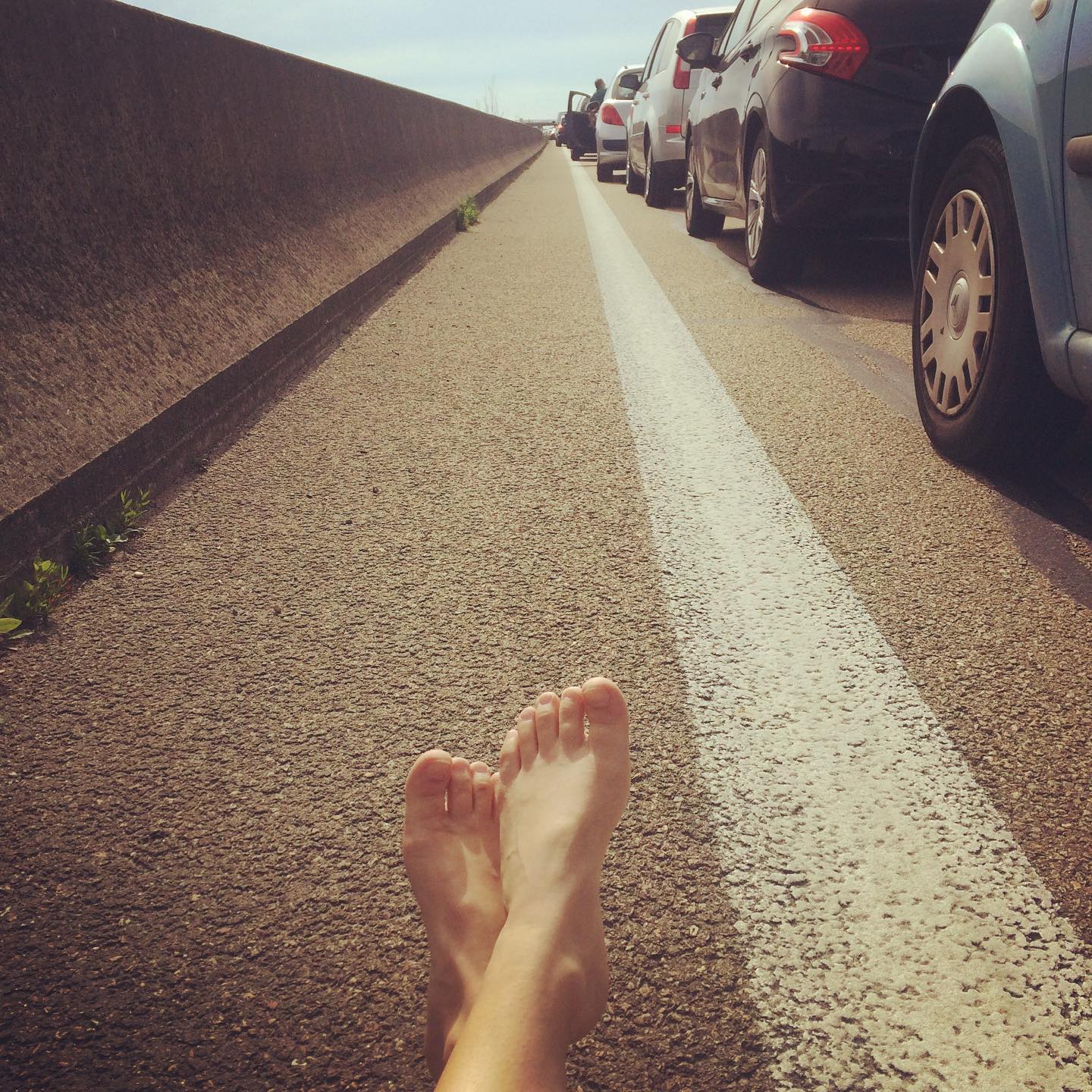 Feet of Sarah Picarle
