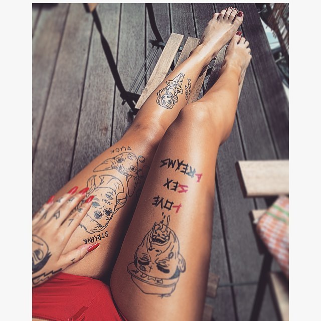 Feet of Sarlota Frantinová