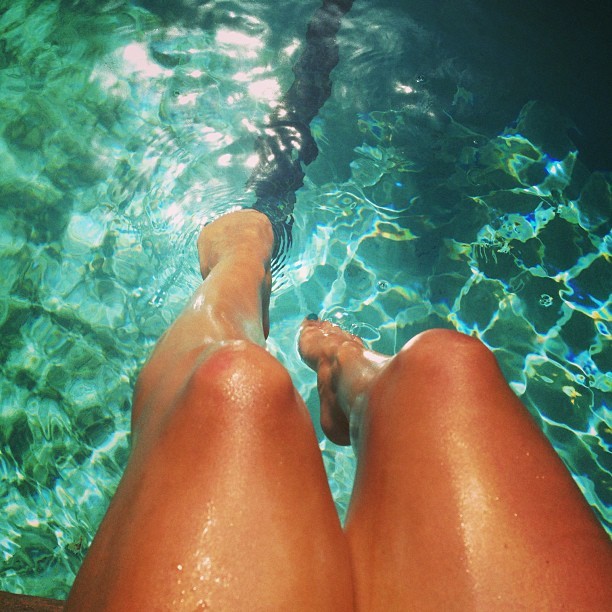 Feet of Shahira Barry