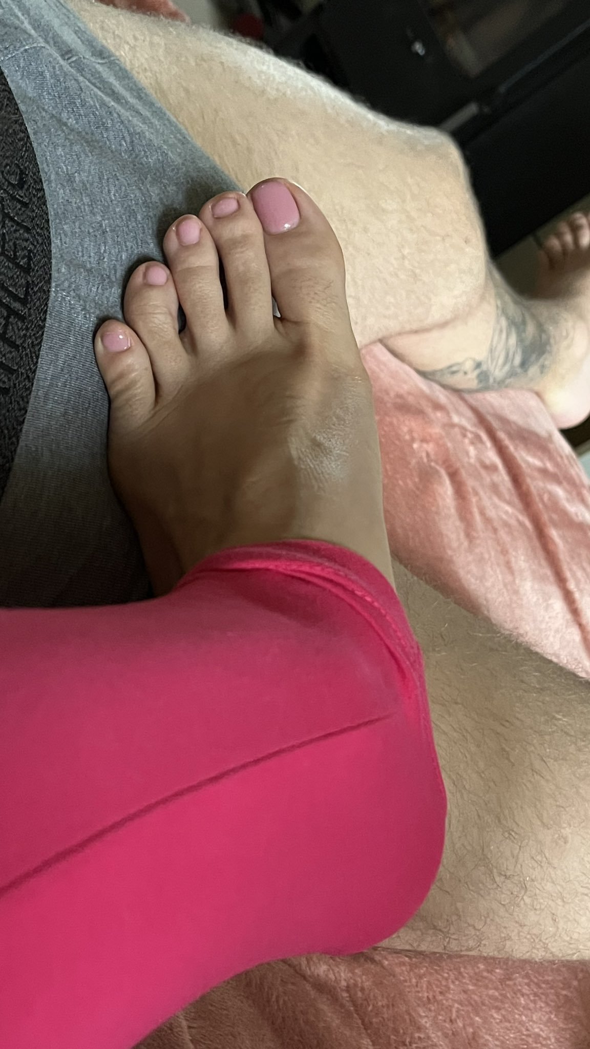 Sharon white feet