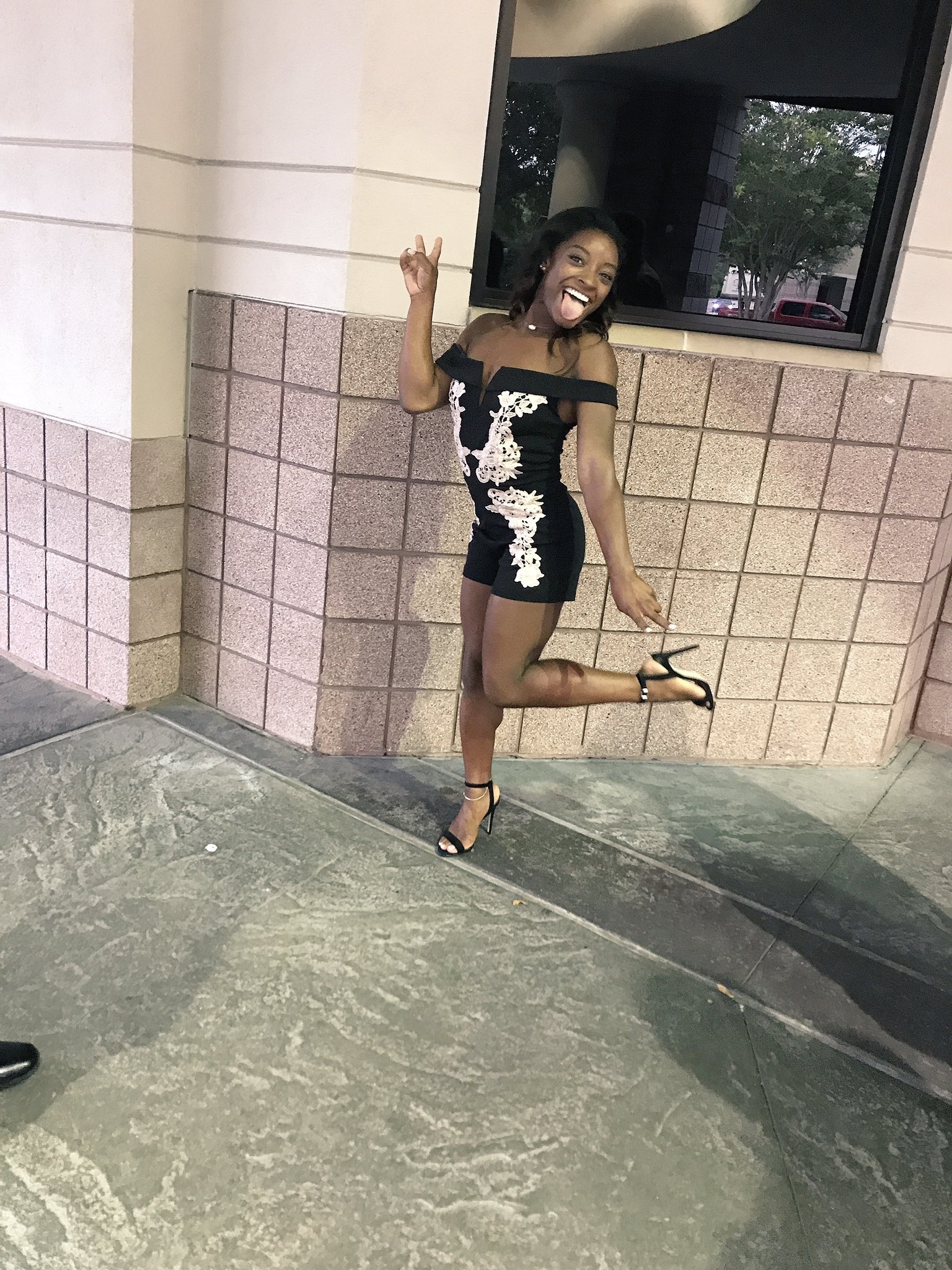 Simone Biles Heels