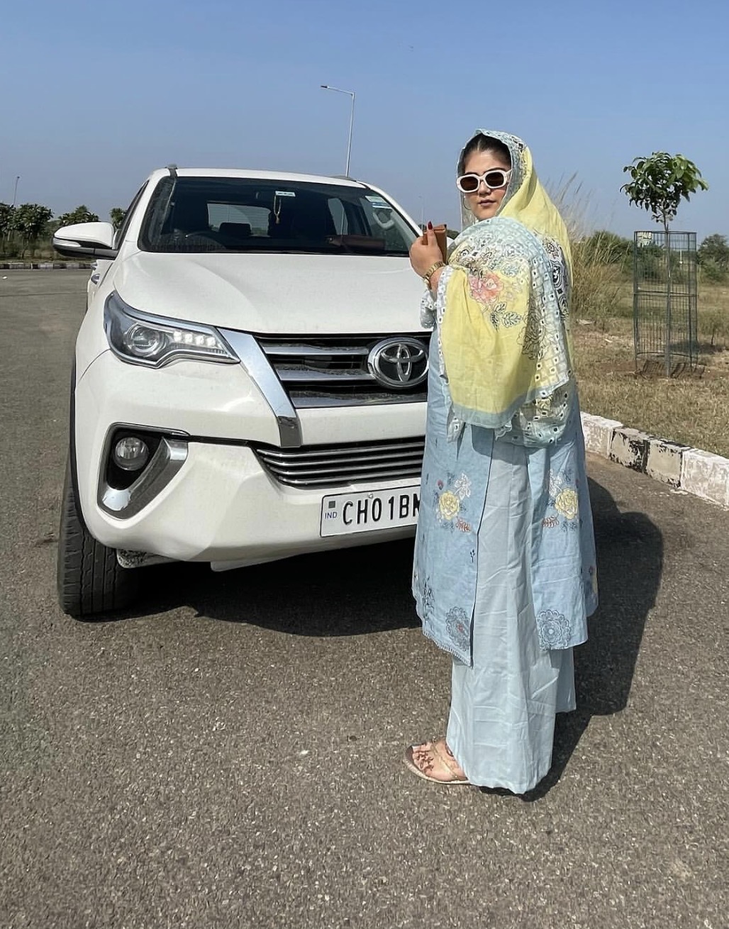 Feet of Simran Kaur Dhadli
