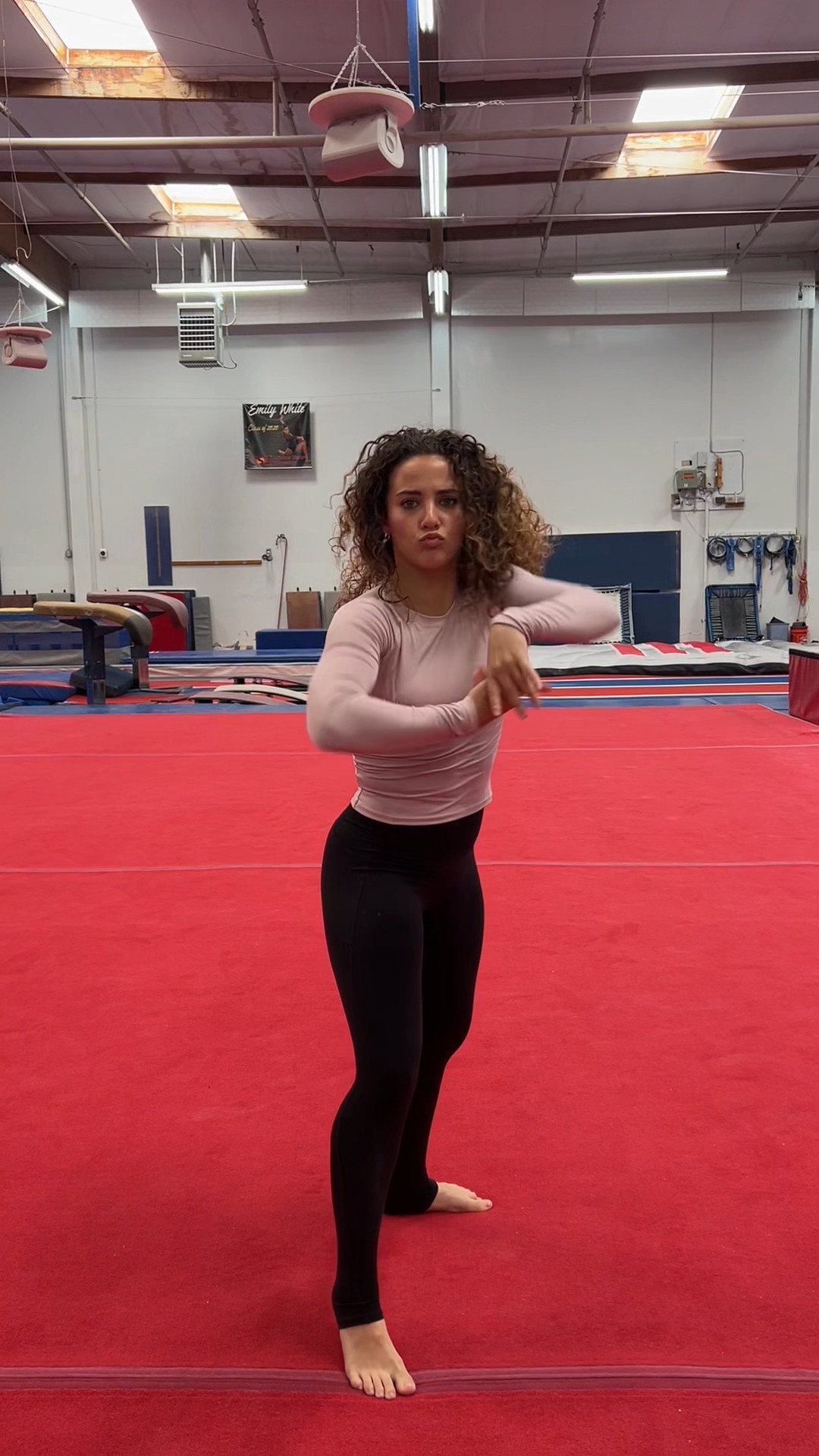 Sofie Dossi's feet