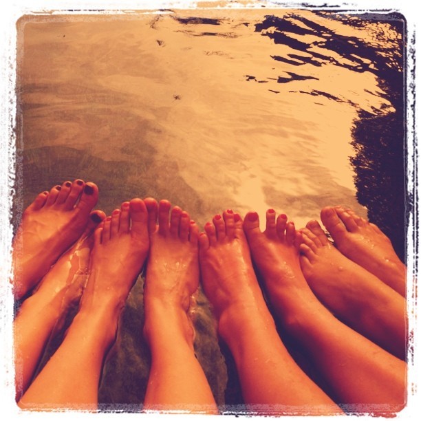 Feet of Sophie Aaronson Jaffe