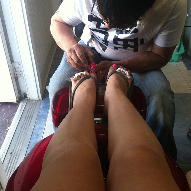 Feet of Stephanie Windland
