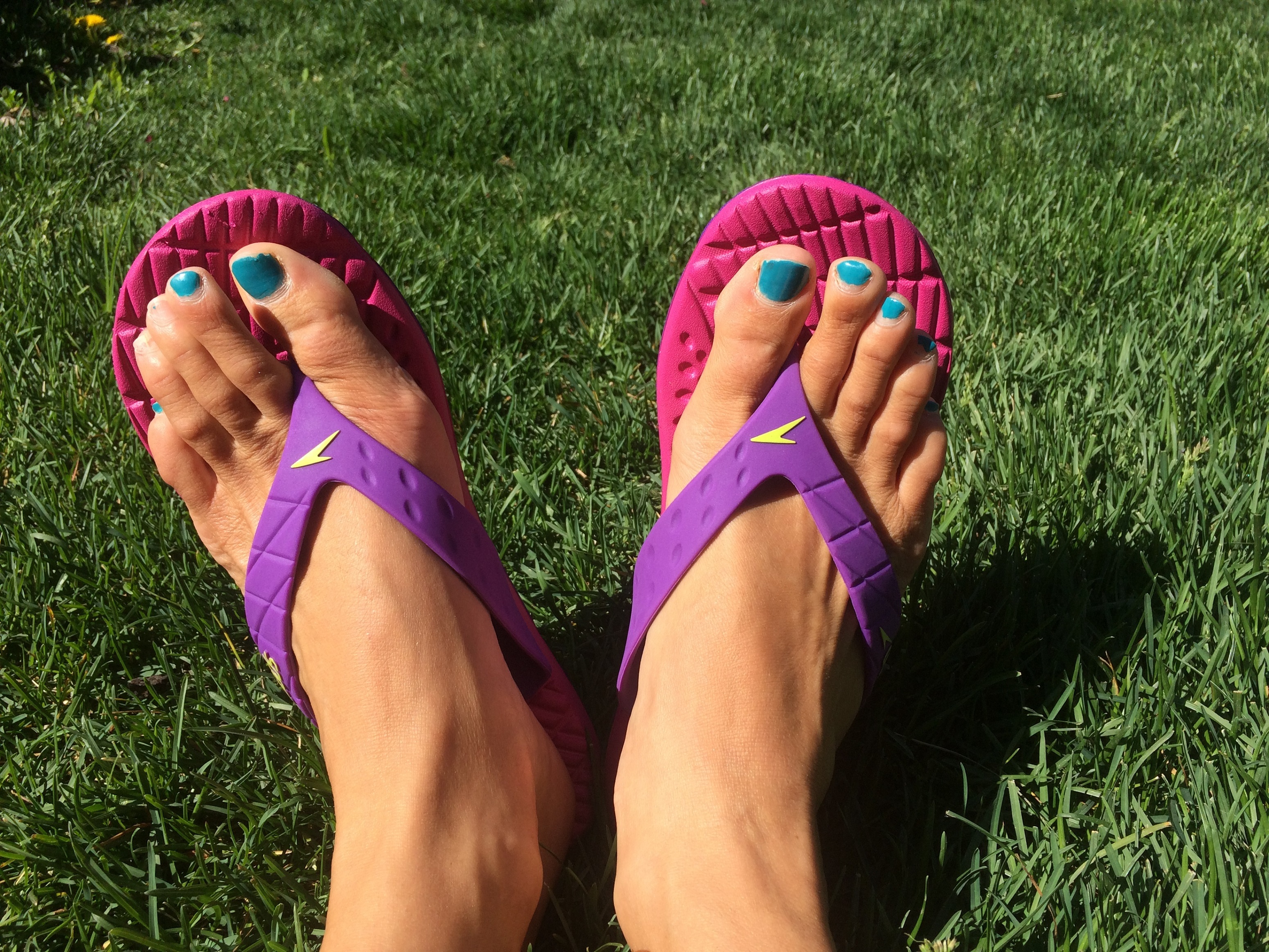 Summer sanders feet