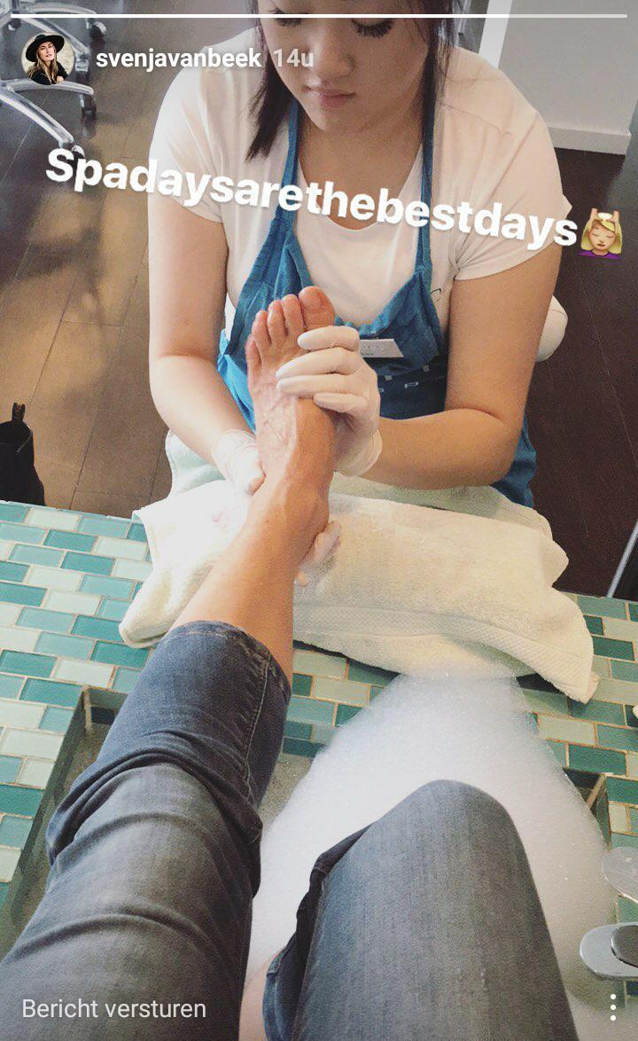 Feet of Svenja van Beek