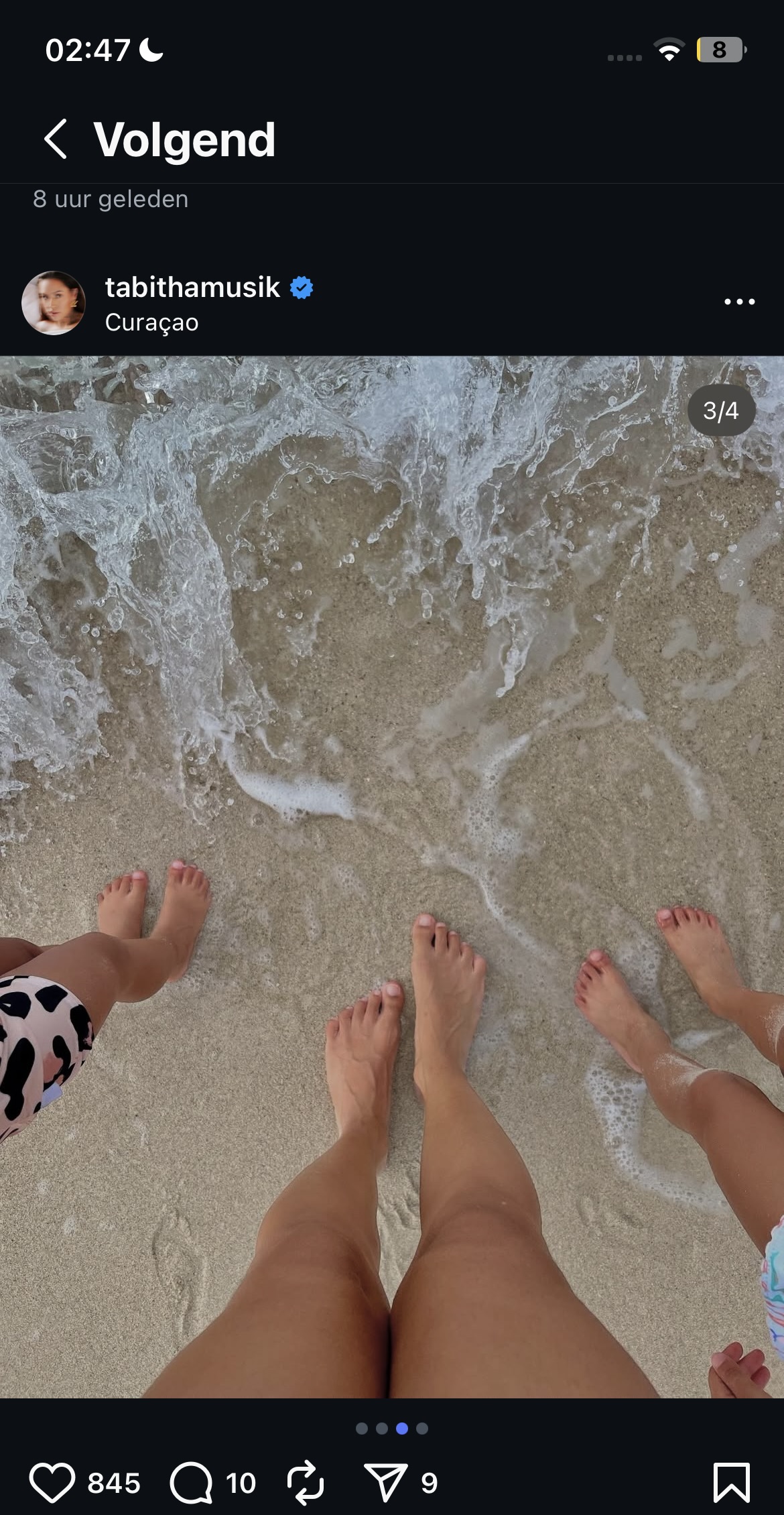 Feet of Tabitha Foen