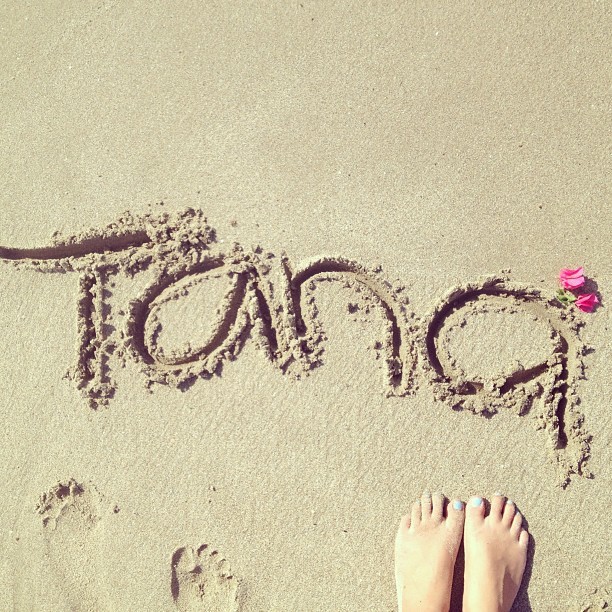 Feet of Tana Rendon