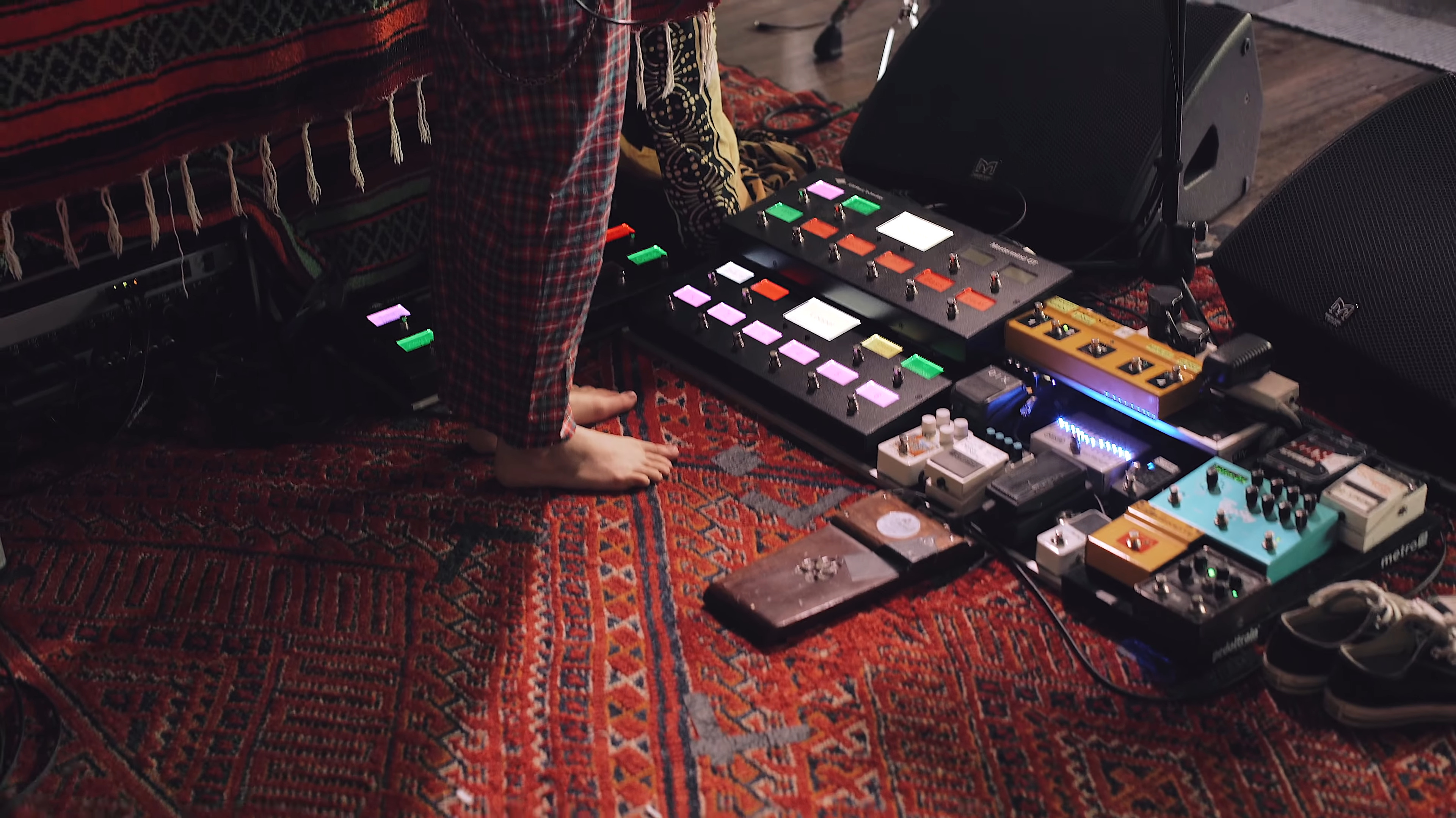 tash sultana pedalboard