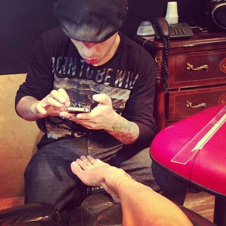 Feet of Thaís Bianca