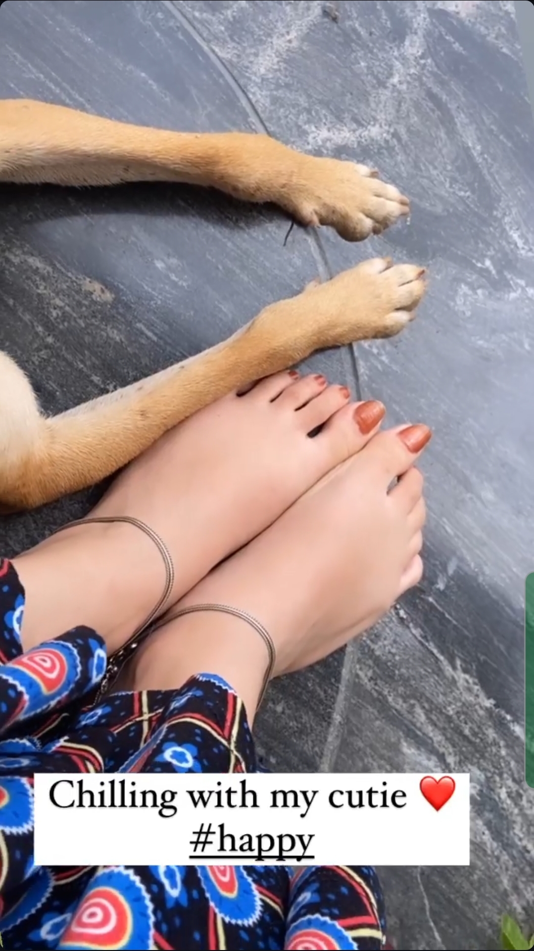 Feet of Thejaswini Sharma