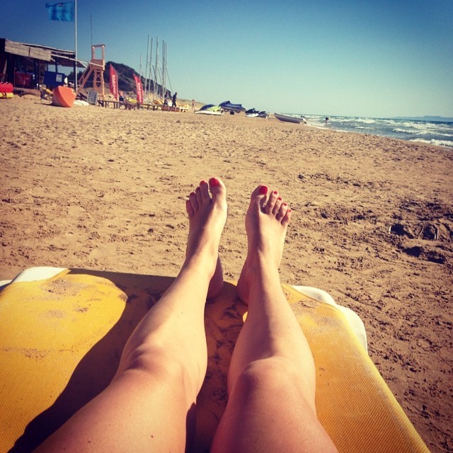 Feet of Tina Messaropoulou