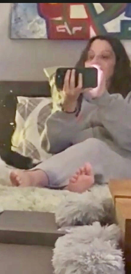 Feet of Tina Modugno