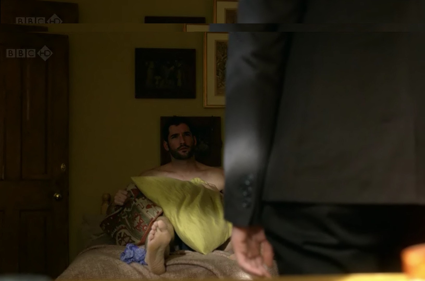 People who liked Tom Ellis's feet, also liked.