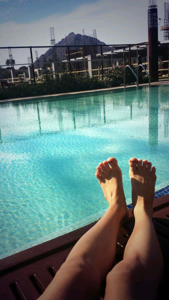 Tysen Rich's feet