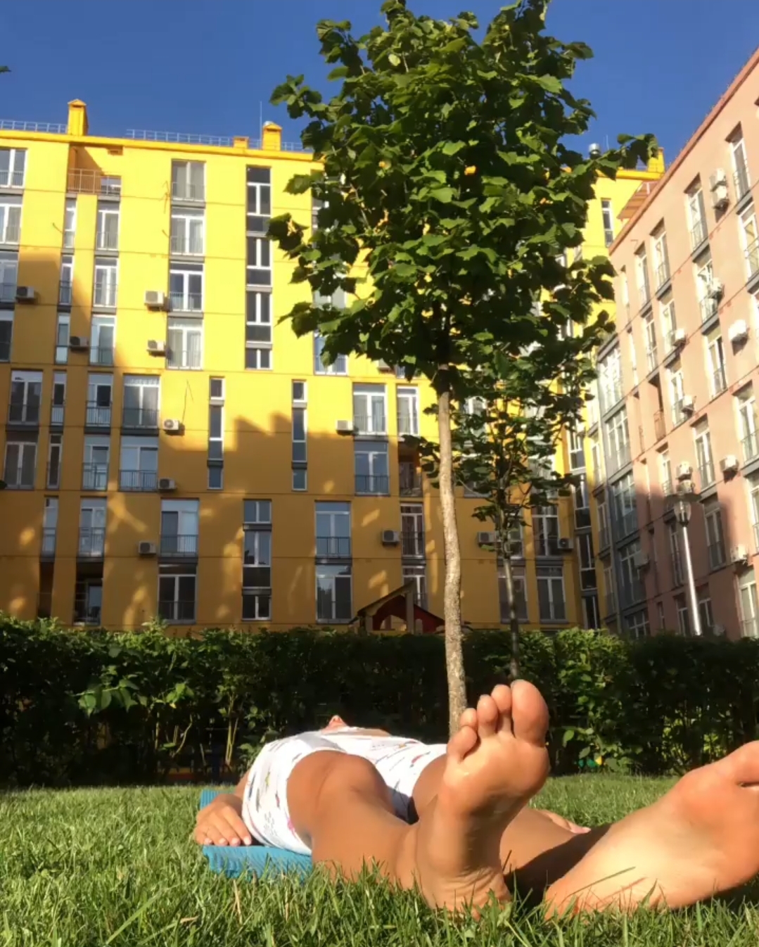 Feet of Valeria Tovstoles