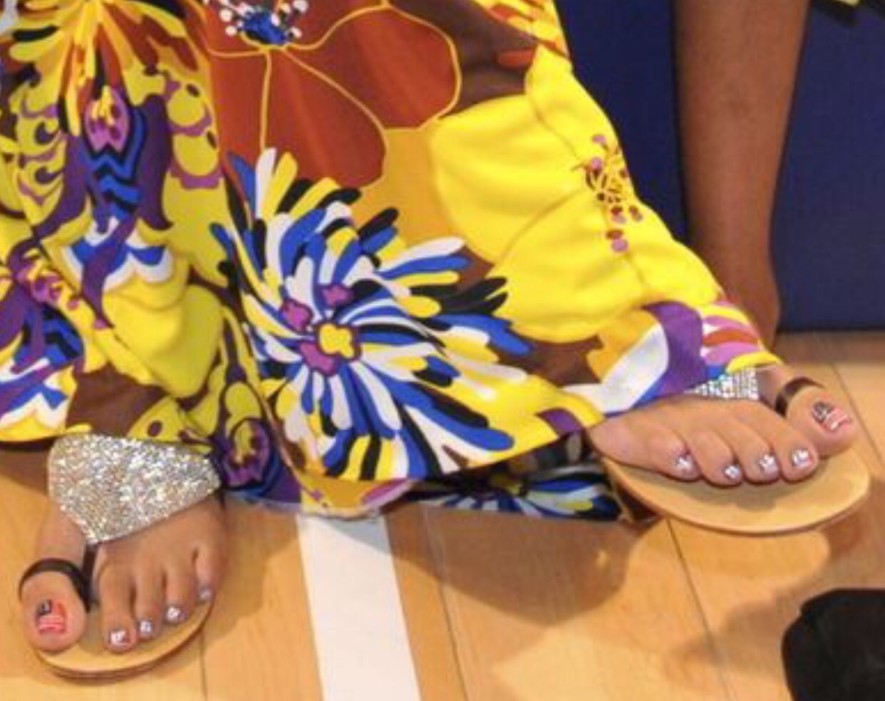 Vanessa bryant feet