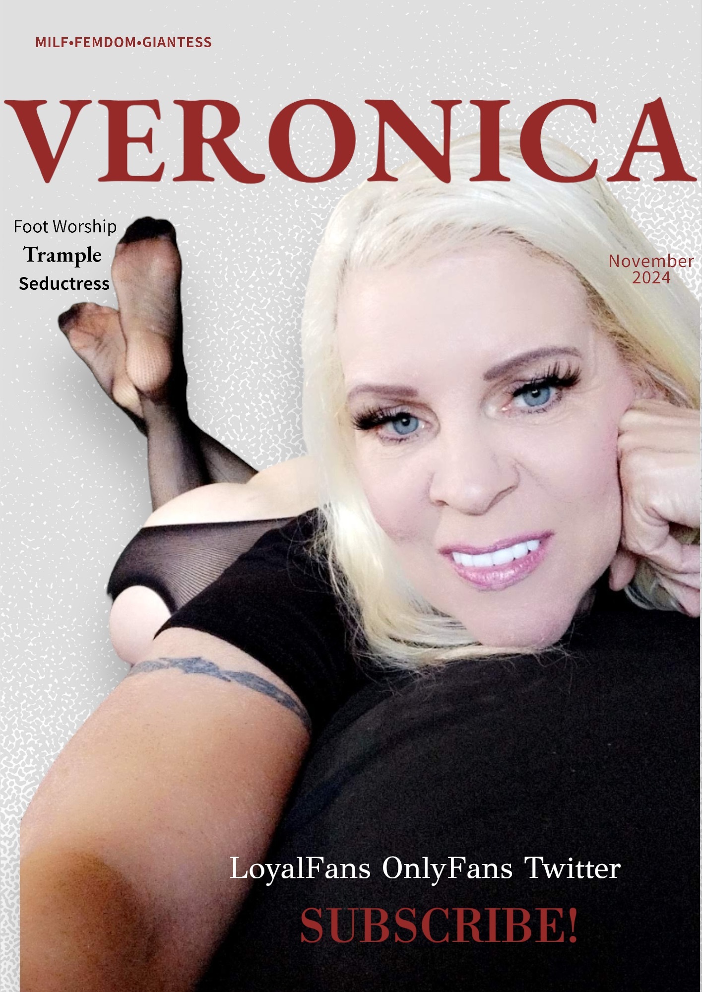 Veronica Vaughn's feet