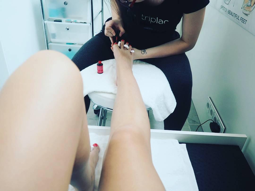 Feet of Veronika Spurná