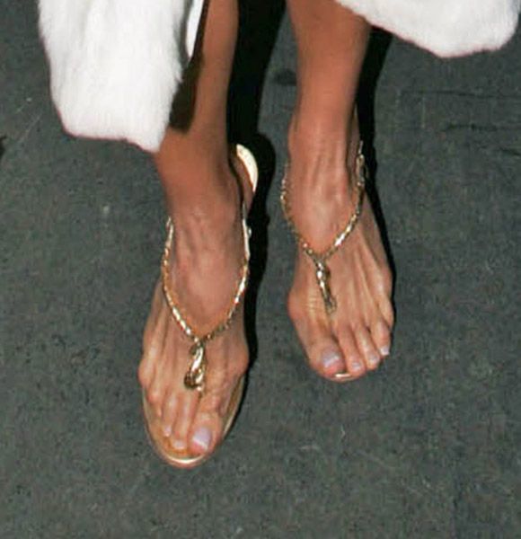 People who liked Victoria Beckham's feet, also liked.