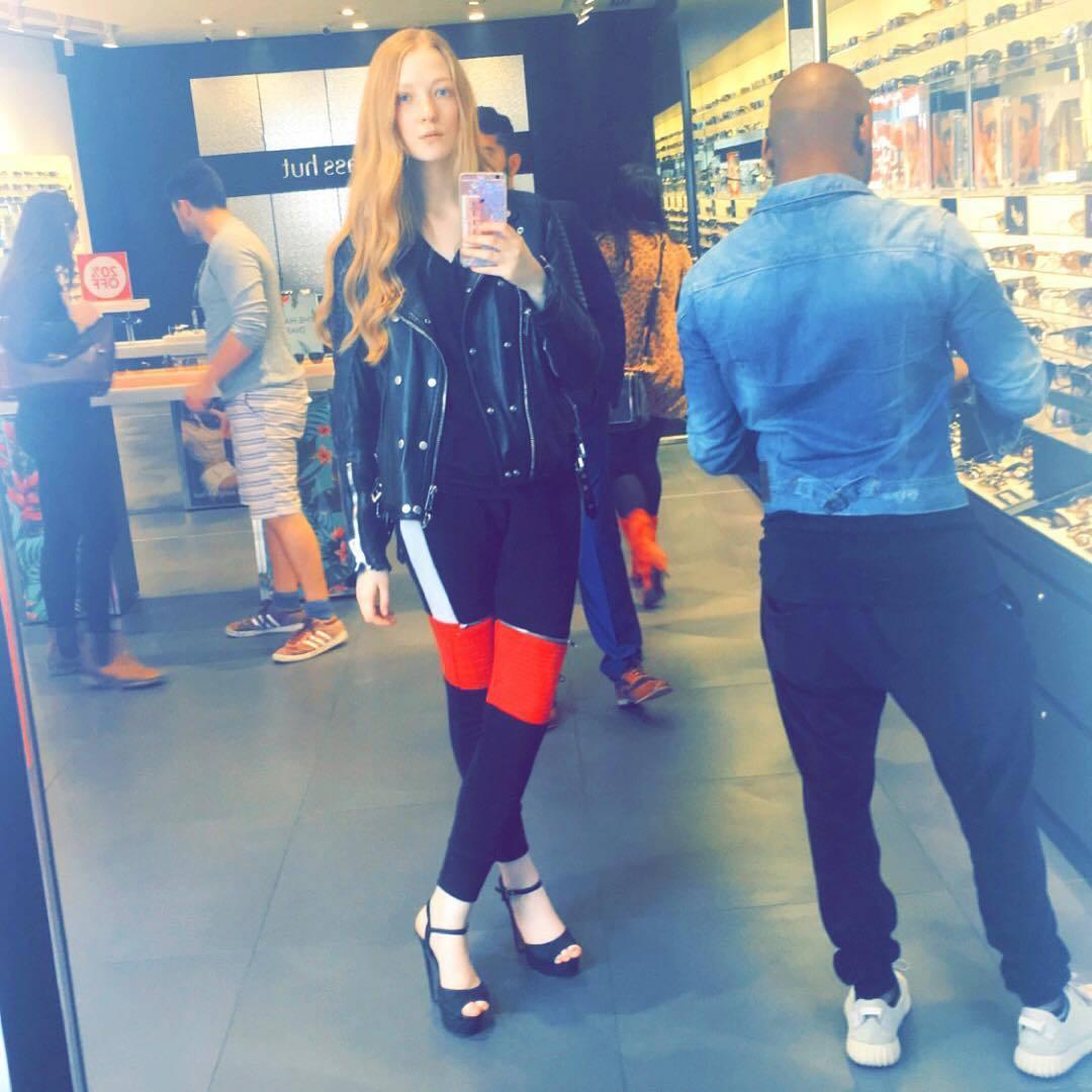 Feet of Victoria Clay