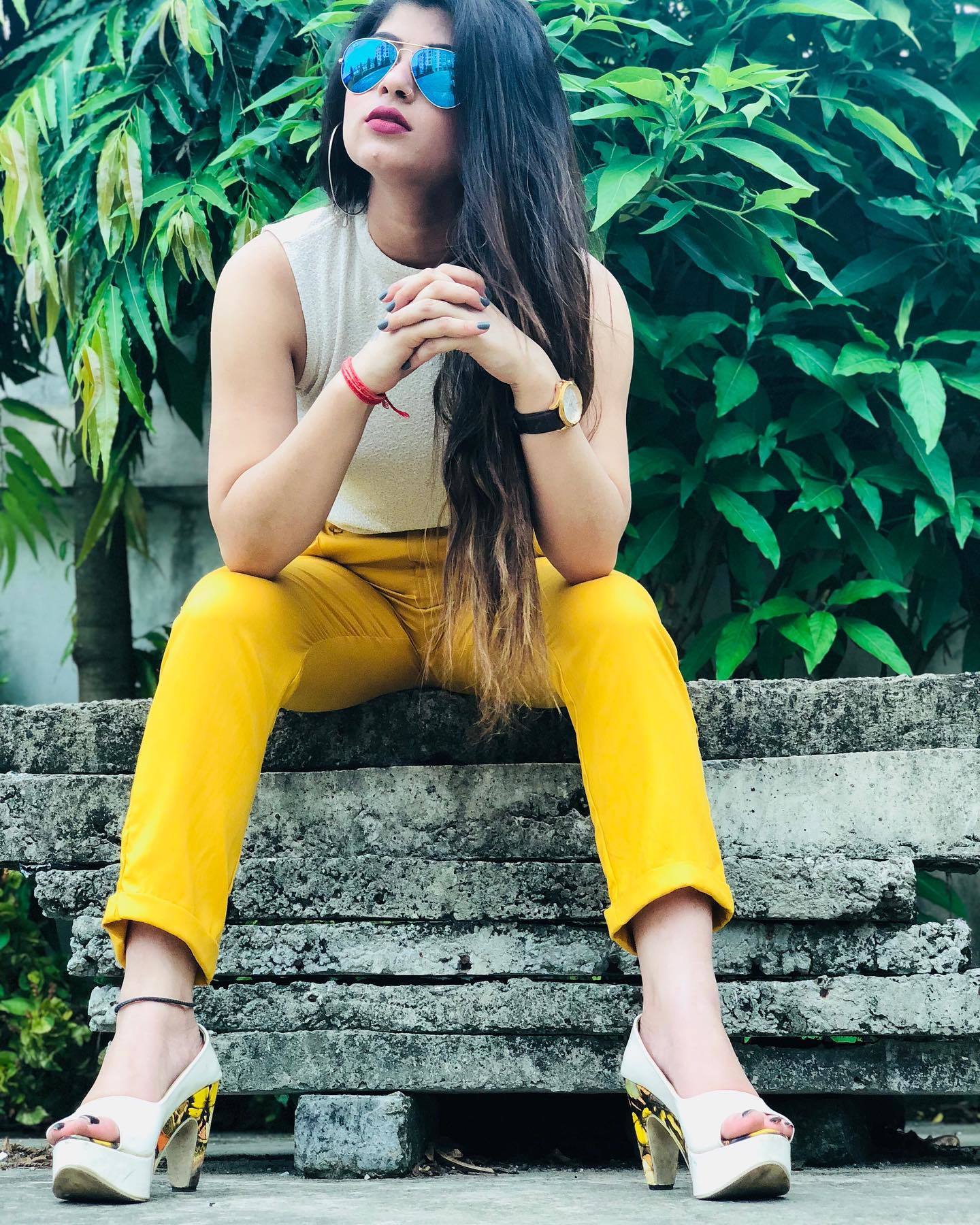 Feet of Vini Rana