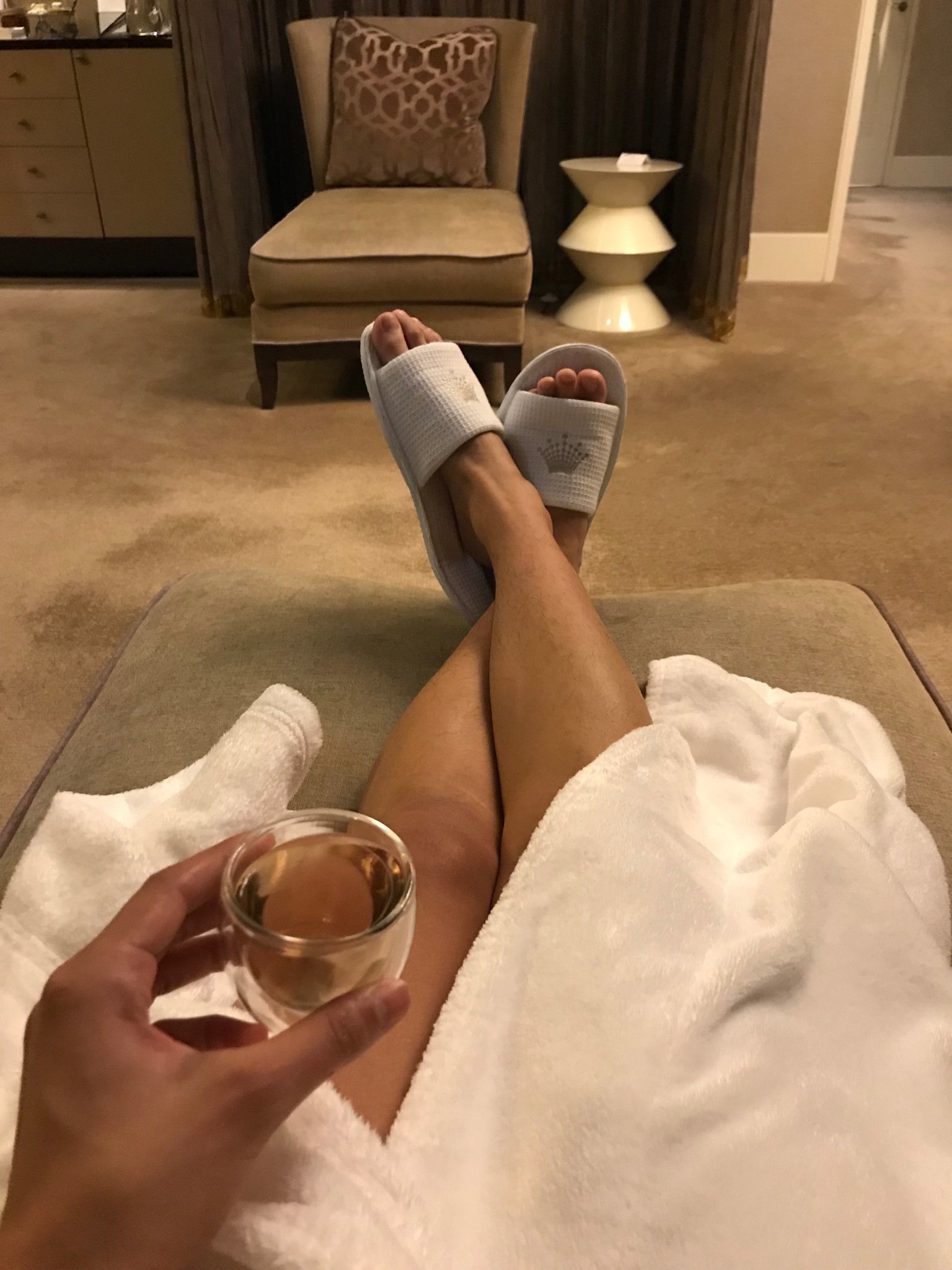 Violet Russo's feet