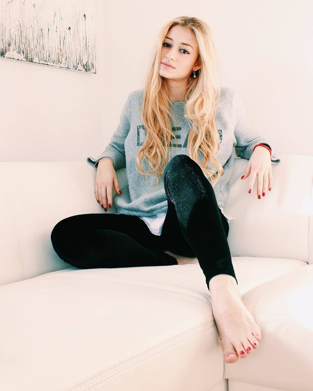 Feet of Virginia Tomarchio